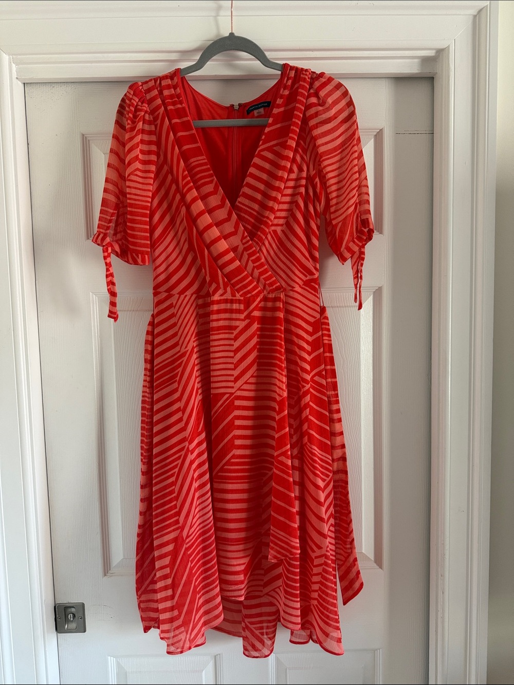 Tommy Hilfiger Red Striped Dress size 6